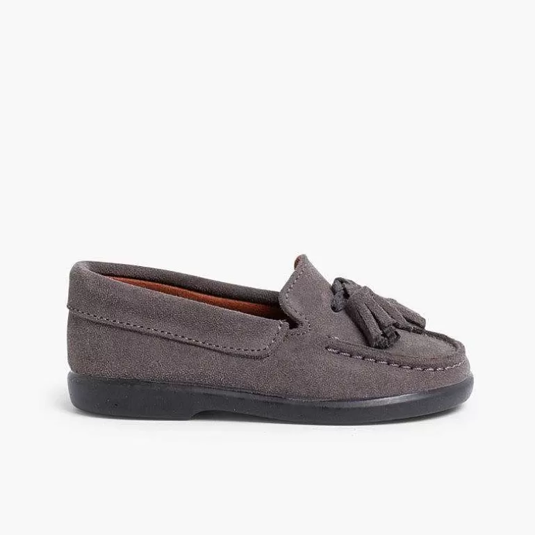 Fashion Suede Tassel Moccasins Boys Moccasins And Loafers