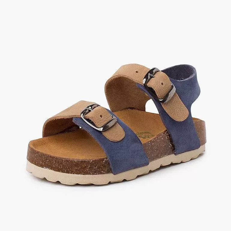 Store Two-Tone Double Buckle Kids Bio Sandals Boys Sandals