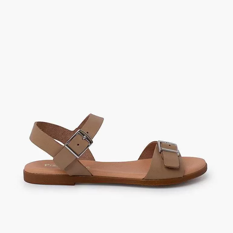 Best Sale Wide Buckle Instep Sandals Girls Sandals