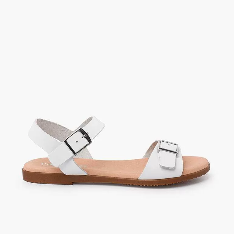 Best Sale Wide Buckle Instep Sandals Girls Sandals